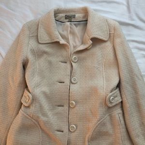 American Rag Cream Formal Pea Coat